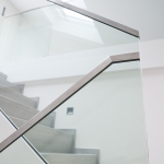 Gelaender Treppe Glas Edelstahl 08